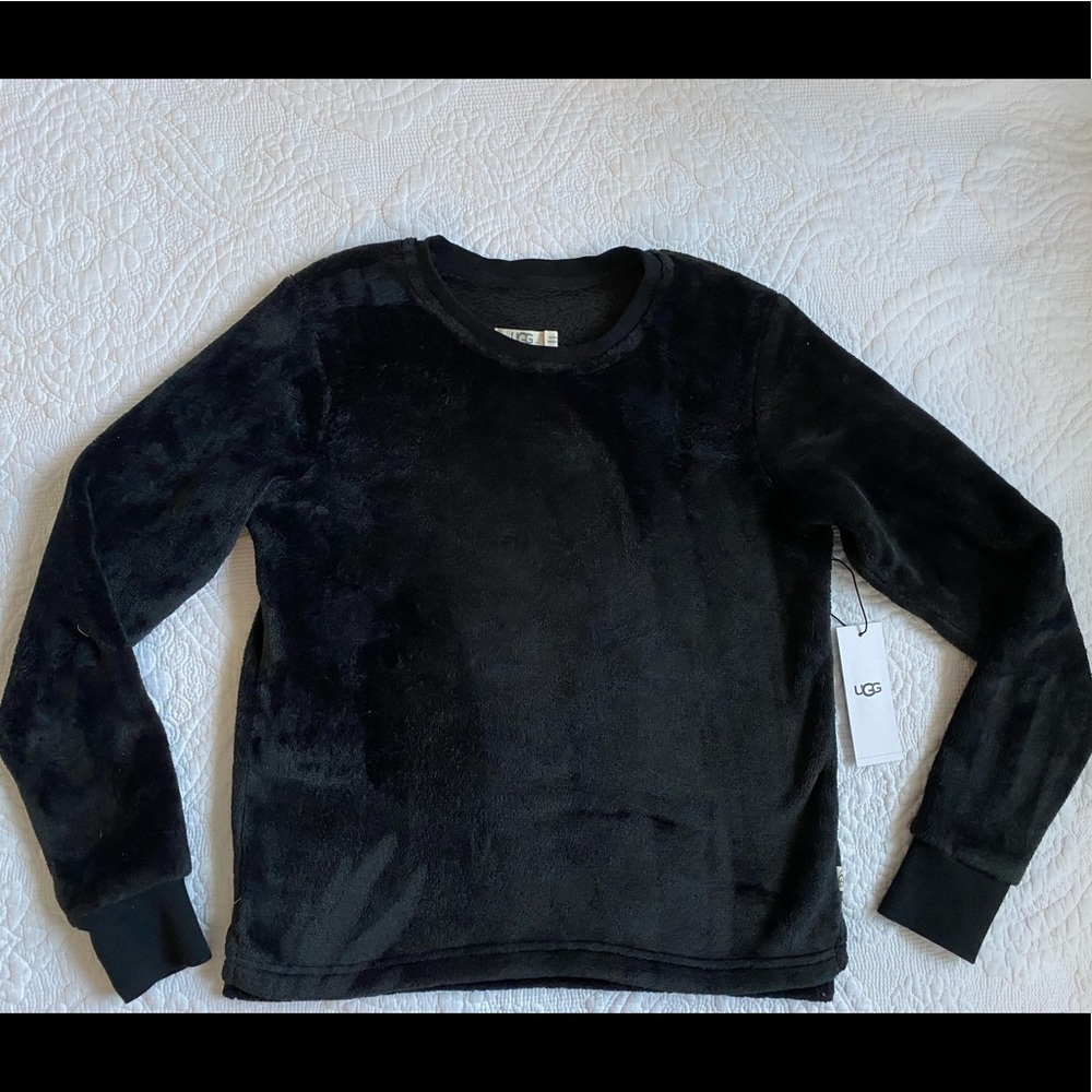 NWT Womans UGG XS COZY Winter Warm Soft Sweater Pullover Sherpa